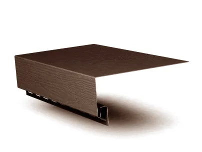 Планка приоконная широкая 7/8'' Grand Line (темный дуб)