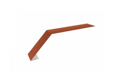 Планка капельник для мягкой кровли Grand Line 100x60 Drap 0,45 Планка капельник для мягкой кровли Grand Line 100x60 Drap 0,45