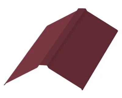 Планка конька плоского Металл Профиль 190x190x2000 Viking 0,45 Планка конька плоского Металл Профиль 190x190x2000 Viking 0,45