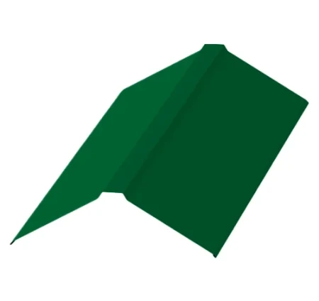 Планка конька плоского Металл Профиль 150x150x2000 0,45 Полиэстер цвет RAL 6002