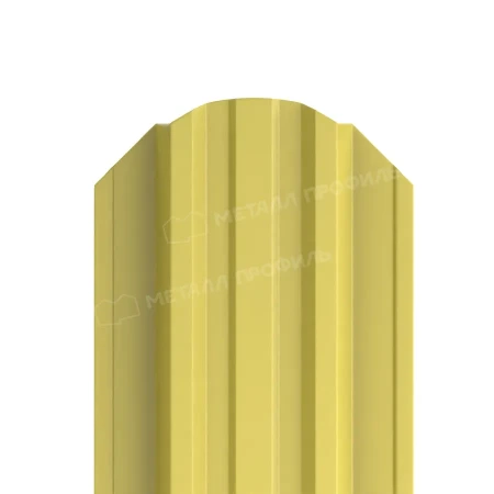 Прямоугольный Trapeze Полиэстер 0,45 RAL 1018 фигурный