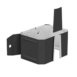 Кронштейн трубы на дерево 76x102 мм Металл Профиль Бюджет Полиэстер 0,5