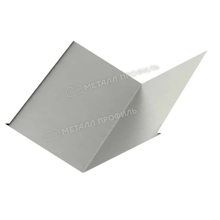 Планка ендовы нижняя Металл Профиль 298x298x2000 0,5 Norman цвет RAL 9002