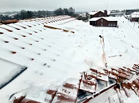 Кровельное окно в натуральной черепице