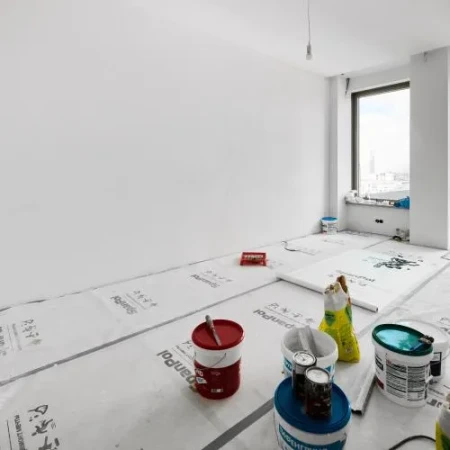 Укрывной материал для пола SpanPol Защитный укрывной материал  25 м в Санкт-Петербурге фото