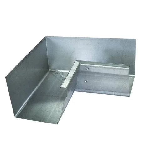 Угол желоба внутренний 90 гр. Grand Line Vortex 0,45 Оцинкованный