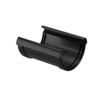 Соединитель желоба d-141 мм ПВХ Döcke Lux карбон RR 33