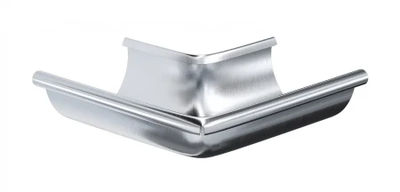 Угол желоба наружный d-125 мм 90 гр Aquasystem Premium 0,5 Оцинкованный