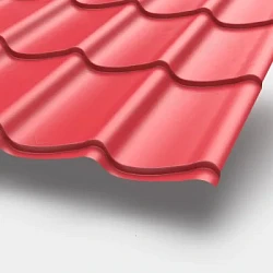 Волнистый лист Металл Профиль Ламонтерра (Монтеррей) Полиэстер МП 0,45