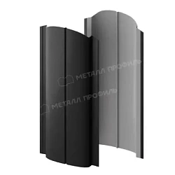 Штакетник Металл Профиль Круглый Ellipse Viking 0,45 фигурный