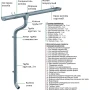 Комплект металлического водостока Аквасистем Премиум d-125x90 мм 6 м/3 м Оцинкованный в Санкт-Петербурге фото
