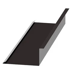 Планка примыкания нижняя Металл Профиль 250x122x2000 Viking E 0,5