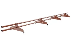 Снегозадержатель Borge New Line трубчатый 20x40 мм 4 опоры 3 м