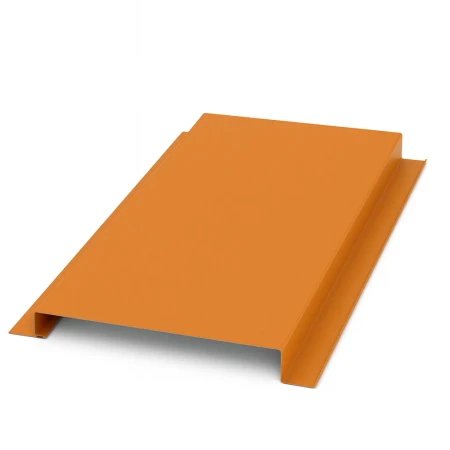 Линеарная панель Металл профиль Primepanel-О-Г 24х281 мм с рустом полиэстер Ral 2004