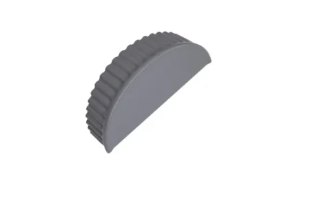 Заглушка малая торцевая Grand Line 0,45 Drap цвет RAL 7004