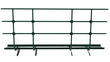 С ограждением для фальцевой кровли 3 м, Ral 6005