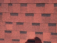 Текстура мягкой черепицы Shinglas Кантри Огайо крупным планом