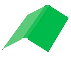 Планка конька плоского Металл Профиль 150x150x2000 Norman 0,5