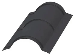 Планка конька круглого Металл Профиль R110x2000 Puretan 0,5