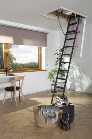 Чердачная люк-лестница Fakro LMT супертеплоизоляционная в Санкт-Петербурге фото