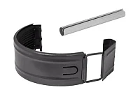 Соединитель желоба в комплекте d-150 мм Аквасистем Премиум PU 0,6 RAL 7024