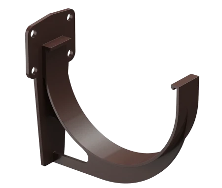Кронштейн желоба ПВХ d-120 мм Döcke Premium шоколад RAL 8019