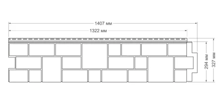 Пластиковая фасадная панель Grand Line ЯФАСАД Екатерининский камень в Санкт-Петербурге фото