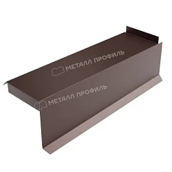 Планка сегментная торцевая правая Металл Профиль 350 мм 0,5 Norman 0,5