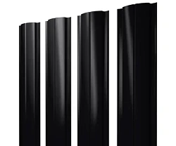 Штакетник Grand Line Полукруглый Slim Satin 0,5 прямой