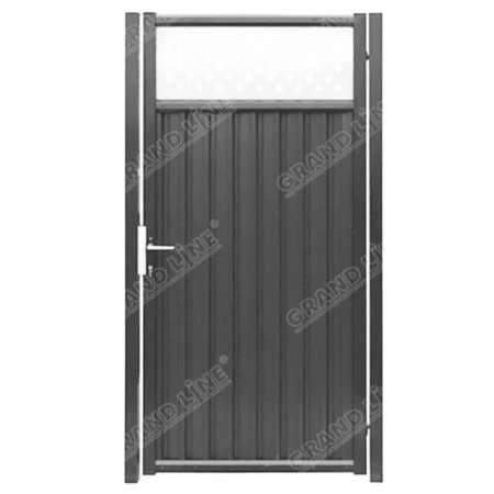 Калитка Grand Line Эстет Плюс 2,0х1 м RAL 7024
