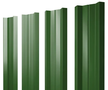 М-образный Полиэстер 0,45 RAL 6002 прямой