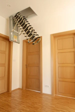 Чердачная люк-лестница Oman Ножничная Nozycowe Lux в Санкт-Петербурге фото