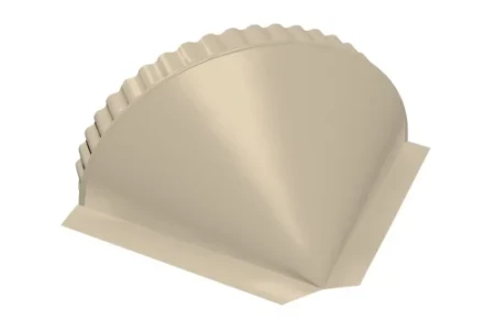 Заглушка малая конусная Grand Line 0,45 Полиэстер цвет RAL 1015 Заглушка малая конусная Grand Line 0,45 Полиэстер цвет RAL 1015