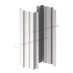 Штакетник Металл Профиль Прямоугольный Lane Полиэстер 0,4 прямой