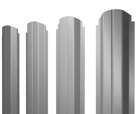 П-образный Полиэстер 0,45 RAL 9006 фигурный