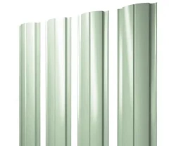 Штакетник Grand Line Полукруглый Slim Полиэстер 0,45 прямой