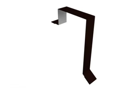 Планка торцевая (фронтонная) фальц Grand Line 60x97 0,5 Velur цвет RR 32