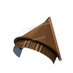 Заглушка конька круглого конусная Металл Профиль Purman 0,5 Заглушка конька круглого конусная Металл Профиль Purman 0,5