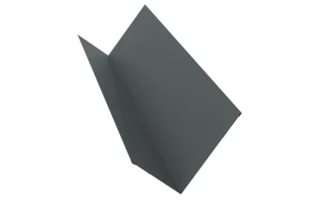 Планка примыкания для кровли Grand Line 150x250 0,45 Полиэстер цвет RAL 7005