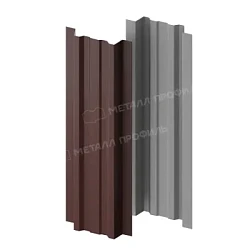 Штакетник Металл Профиль Прямоугольный Lane Viking E 0,5 прямой Штакетник Металл Профиль Прямоугольный Lane Viking E 0,5 прямой