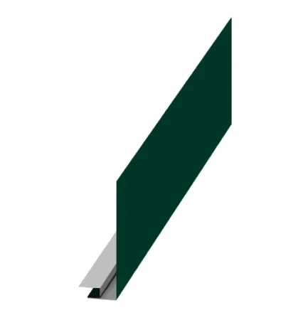 Планка карнизного свеса сложная Металл Профиль 250x50x2000 0,50 PURMAN цвет RAL 6005