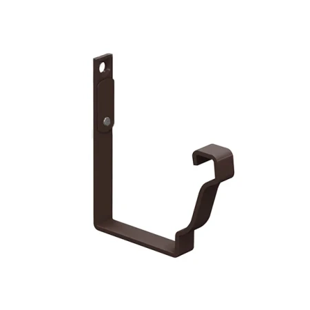 Крюк желоба карнизный 120x86x146 мм Металл Профиль Бюджет 4,0 Ral 8017