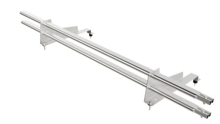 для металлочерепицы с высокой ступенькой (шаг обрешетки 400 мм) 1,5 м Оцинкованный 