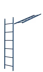Кровельная лестница Металл Профиль 1,86 м