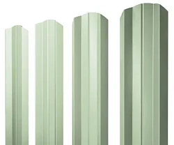 Штакетник Grand Line М-образный Полиэстер 0,45 фигурный