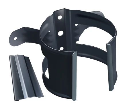 Кронштейн трубы на дерево d-100 мм Grand Line Полиуретан 0,6 Granite RAL 7024