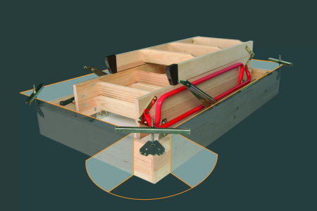 Монтажный комплект LXK для чердачных лестниц Fakro в Санкт-Петербурге фото