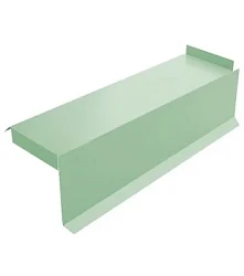 Планка сегментная торцевая правая Металл Профиль 350 мм 0,5 Norman 0,5