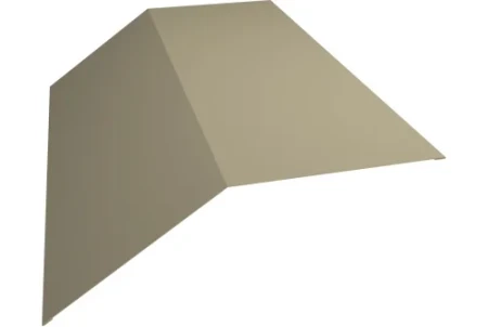 Планка конька плоского Grand Line 145x145 0,5 Satin цвет RAL 1015