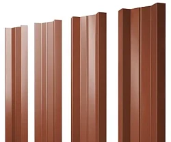 Штакетник Grand Line М-образный Satin Matt 0,5 прямой